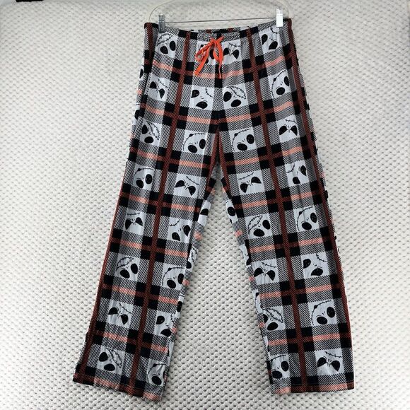 Disney Other - Disney Nightmare Before‎ Christmas Pajama Pants Plaid Jack Skellington M